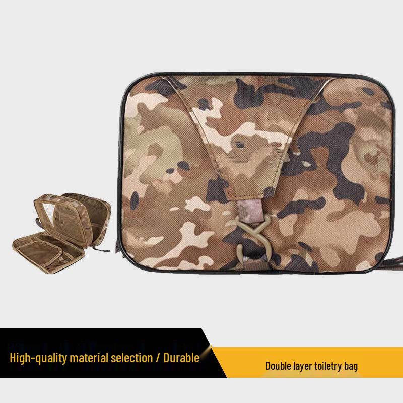 Portable Tactical Camouflage Toiletry & Storage Bag