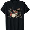 Heartbeat Drumset Drummer Gift Idea Drums T-Shirt