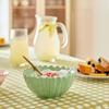 Miska Z Kamionki Fleur 350 Ml Zielona