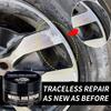 80g Wheel Rim Scratch Repair Paste Car Alloy Rim Polishing Oxidation Remove Hub Shining Sponge Care Tool For Volvo N P7W8