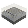 100 Hole Nail Drill Bit Organizer Box Practical Plastic Storage Case With Transparent Cover For Manicure Tools