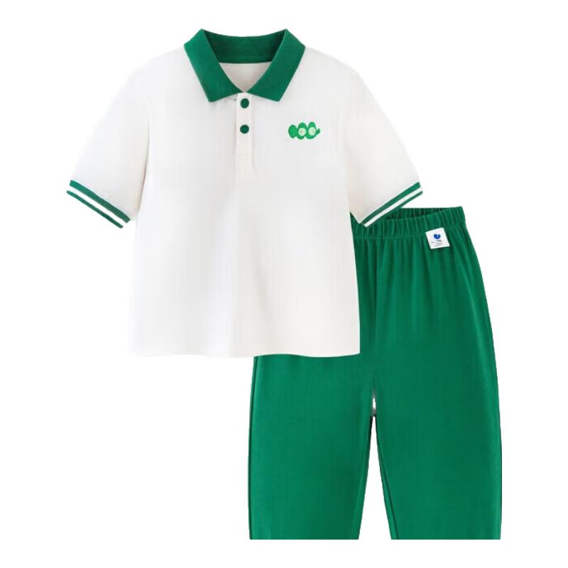 Mini Balabala Kids  Breathable T-shirt & Pants Set 120