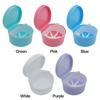 Portable Denture Tray Box Plastic Braces Orthodontic Case False Denture Boxes  Women Men