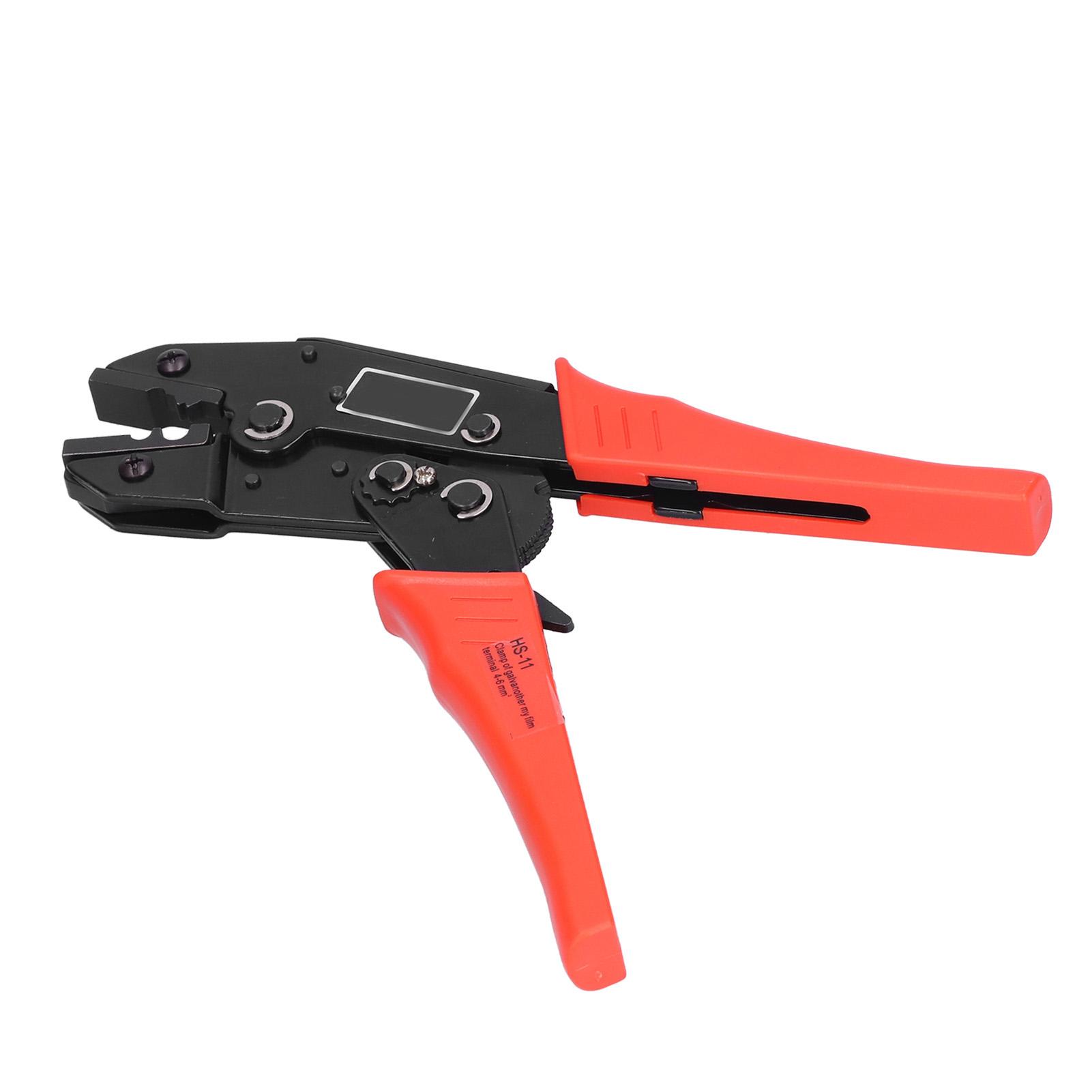 

ХС11 Электрические плоскогубцы для обжима термоусадочной пленки Практичный храповой инструмент для обжима изолированных клемм