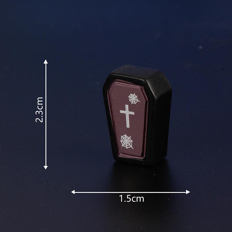 Cartoon Niedliche Halloween Kürbis Geist Kleine Ornamente Kreative Harz Handwerk Kreative Modell DIY Hause Dekoration Zubehör