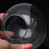 10cm/12cm Wandhängende Hydroponische Glasvase Kleines Hängendes Aquarium Wandmontage Glasvase Landschaftsdekoration