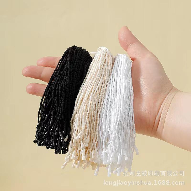 100pcs/lot Foldable Display Cards with Rope Kraft Paper Bracelet Necklace Retail Cardboard Packaging Tags for DIY Jewelry TMZ