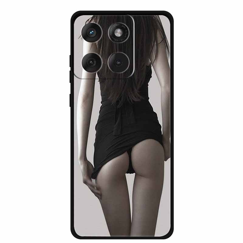 Phone Case For Motorola Edge 70 5G 2025 Back Cover Case Black Silicone Soft Funda Para For Motorola Moto X70 Air 5G Case Coque