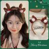 Merry Christmas Hat Green Glitter Christmas Tree Caps Christmas Decoration 2025 Xmas New Year Gifts Home Navidad Party Props