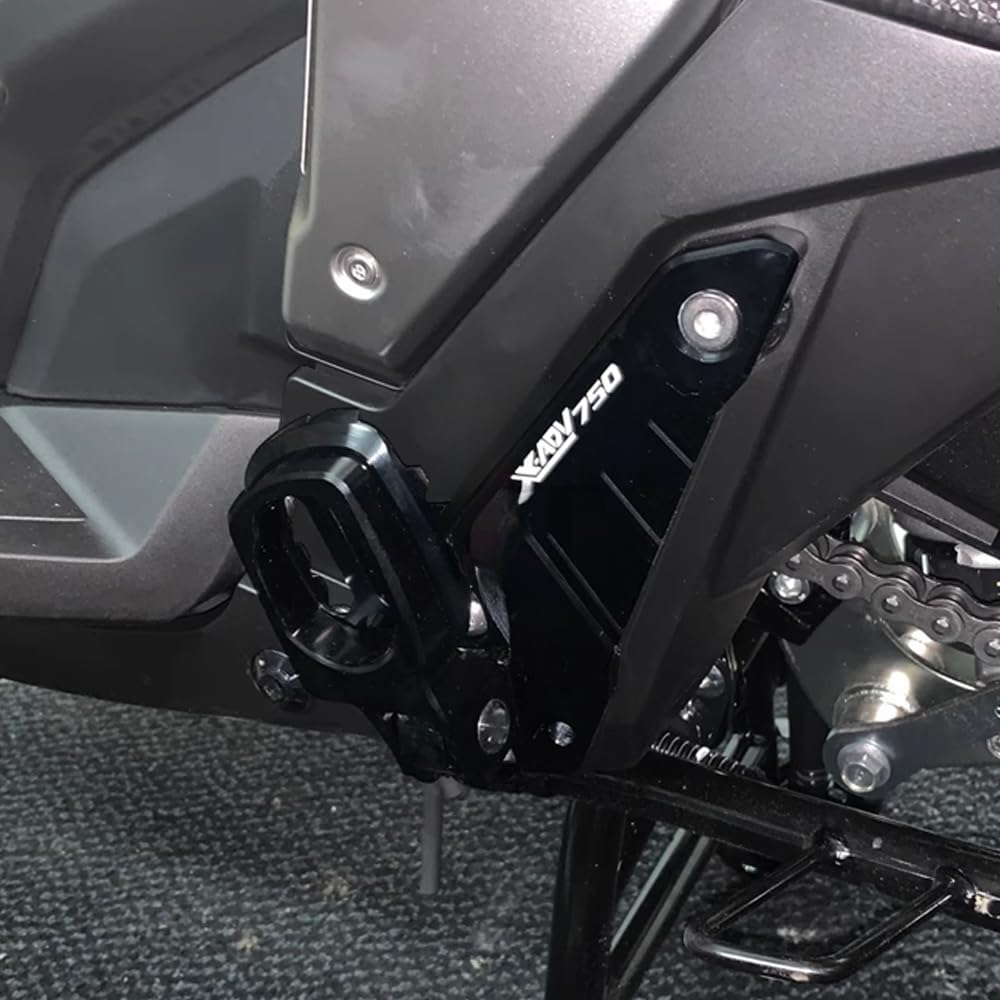 FOR X-ADV750 XADV750 Xadv750 2025 Accessories Motorcycle, CNC Aluminum Front Footrest, Foldable, Rear Footrest,