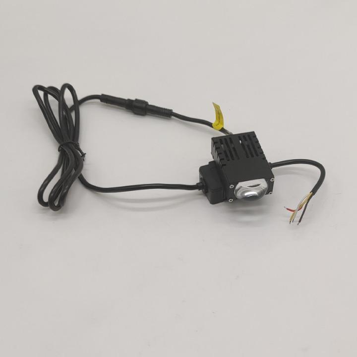 Grille Light Car Middle Net Light Led Car Middle Net Two-Color Spotlight Motorcycle Led Spotlight Car Led Headlight