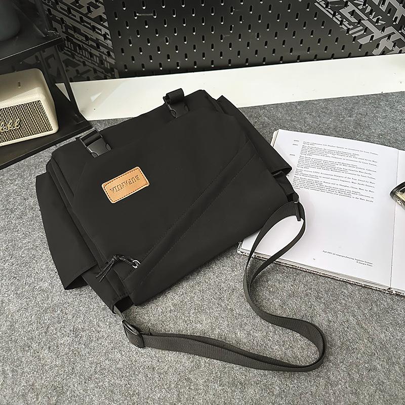 Tooling Messenger Bag Women'S Leisure Trendy Brand Large Capacity Student Sports Backpack Boys Canvas Messenger Bag Single Shoulder