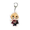 Genshin Impact Traveler Venti Paimon Barbara Keychain Acrylic Charm Anime Game Accessories Cosplay Present Collection Figure Set