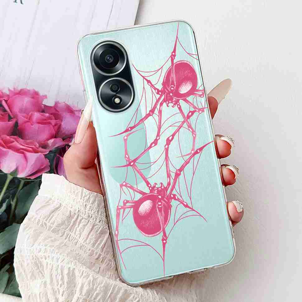 

For Oppo A58 4G Case Cute Dog Cat Cartoon Cover Soft Silicone Phone Case For Oppo A 58 A58 4G CPH2577 Back Cover Coque Oppo A58 4G