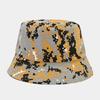 European and American New Camouflage Bucket Hat Spring and Summer Outdoor Travel Shopping Fashion Double-sided Sun Hat Men's and Women's Basin Hats