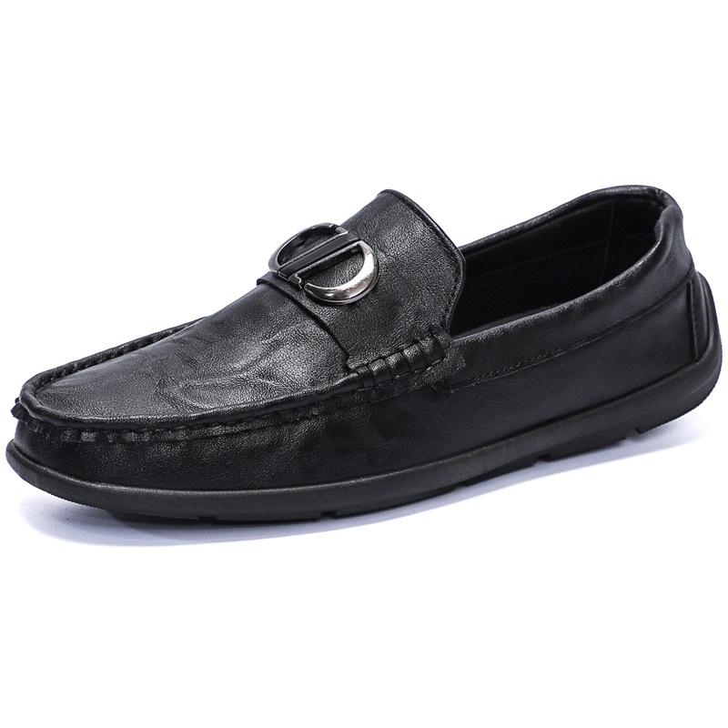 Men's shoes new summer comfortable breathable shoes soft-soled leather shoes versatile classic business style men's shoes Doudou shoes