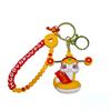 Zodiac Snake 2025 Keychain Colorful Silicone Pendant Excellent For Gifts Souvenirs And