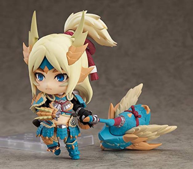 Nendoroid Monster Hunter Iceborne Jägare Zinogre Alpha DX ABS PVC Målad Rörlig Figur World Ver. Icke-skala &