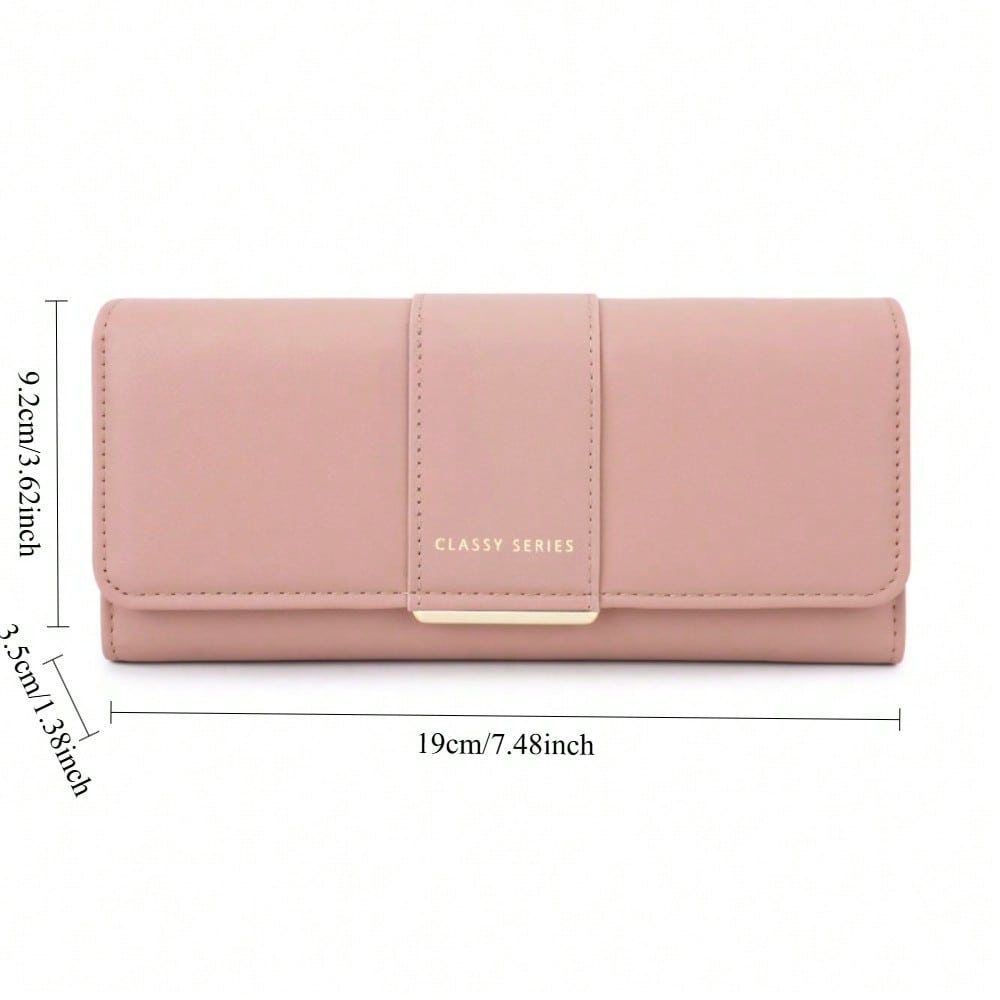 Simple Going Out Portable High-End Storage, Women's Long Wallet