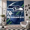 Seattle Seahawks Wall Tapestry Home Decor Wall Hanging Cloth for Bedroom Living Room Background
