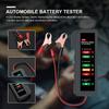 12V Battery Diagnostic Tool Digital Auto Battery Tester 6 LED Display Digital Battery Monitoring Meter for Car Motorcycle Trucks