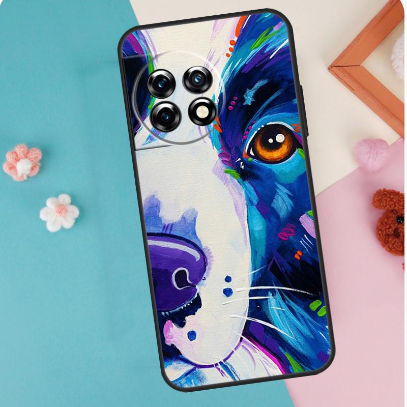 Border Collie Dog For OnePlus Nord 5 CE 2 3 4 Lite N20 N30 Case For OnePlus 15 13 12 11 10 13T 10T 12R 13R 15R