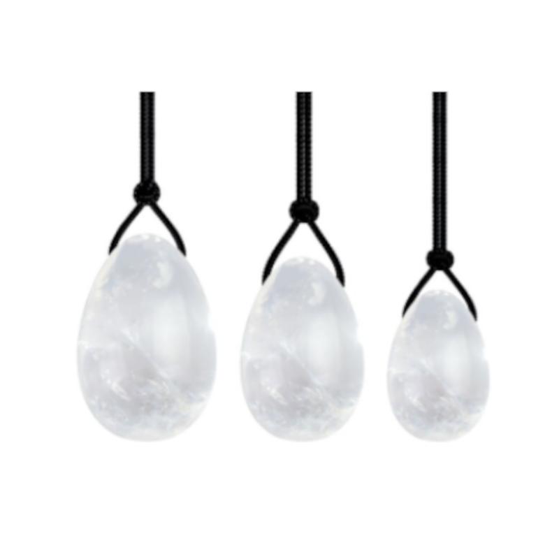 Yoni Egg Rose Quartz Jade Women Kegel Ben Wa Balls Crystal Kink Kegel Exercisers