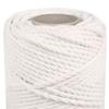 Corde Macramé - CREATIVE DECO - 100m - Blanche - Ficelle 48 Plis