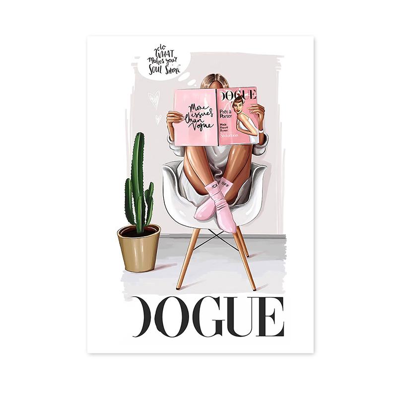 Modern Art Flower Women High Heel Shoes Canvas Painting Minimalist Fashion Posters and Prints Wall Art for Girl Room Decoration