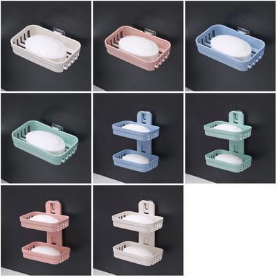 Lochfreier Seifenhalter Seifenhalter Toilette Abflusshalter Regale
