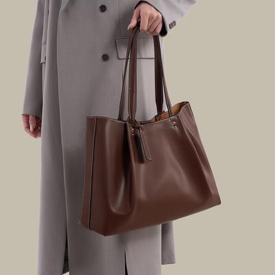 City Casual Style Women'S Bag Fashion Handbag Commuting Large Capacity High-End Texture Tote Bag