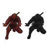 3D-gedruckter Ritter-Stifthalter Samurai Schreibtischdekoration PLA Krieger Skulptur Organizer für Büro Zuhause Einzigartiges Künstlerisches Geschenk für Berufstätige Sammler