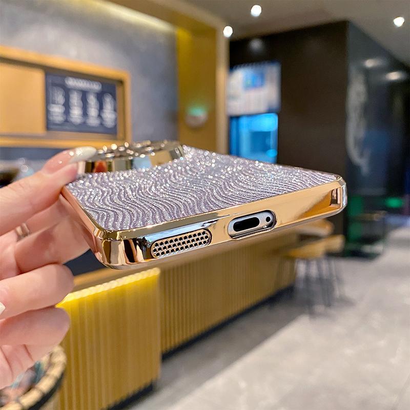 Bling Fashion Phone Case For Huawei Mate 50 Mate 60 Pro Mate 70 Pro Plus Shockproof Bumper Glitter Hard Protective Back Cover