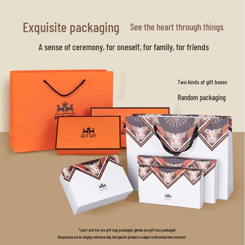 Tsful Women's Cute Winter Plush Flip-Top Fingerless Gloves