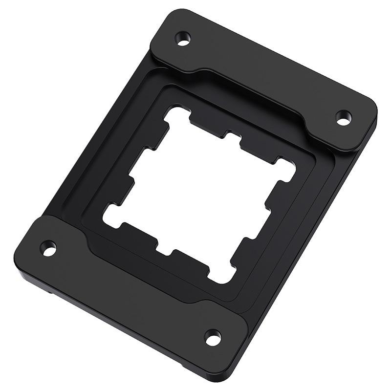 1 Set Black Amd Fastener Anti Bending Bracket Pressing Plate Cnc Aluminum Am5 Cpu Bending Corrector Frame