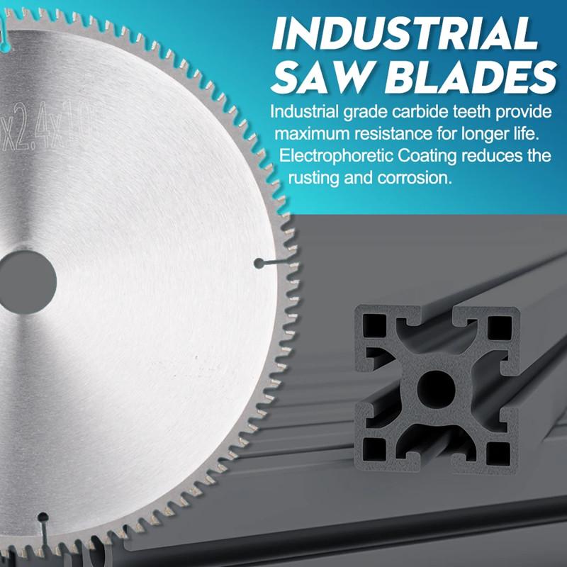 Aluminum specific circular saw blade 115/190/235/250/260/305mm for cutting aluminum, non-ferrous metals, hard alloy saw blades