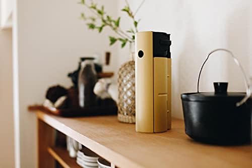 Snow Peak HOME & CAMP Burner, Khaki, GS-600KH, Tabletop Gas Stove, Compact, for Outdoor Camping, BBQs, and Cooking (Sticker Included)