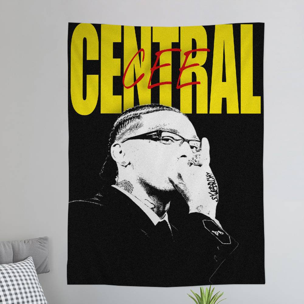 Singer Central Cee Hanging Bohemian Tapestry Indian Buddha Wall Decoration Witchcraft Bohemian Hippie Cheap Hippie Wall Hanging