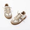 American Fashion Girls Sports Shoes Retro Soft Baseplate Shoes Boys Little White Shoes Children's Moral Training Shoes