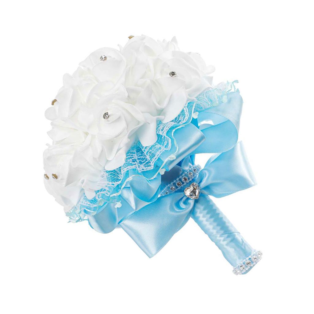 Exquisite Artificial Rose Floral Decorations Bridal Bouquet Artificial Flowers Perfect for Wedding Celebrations