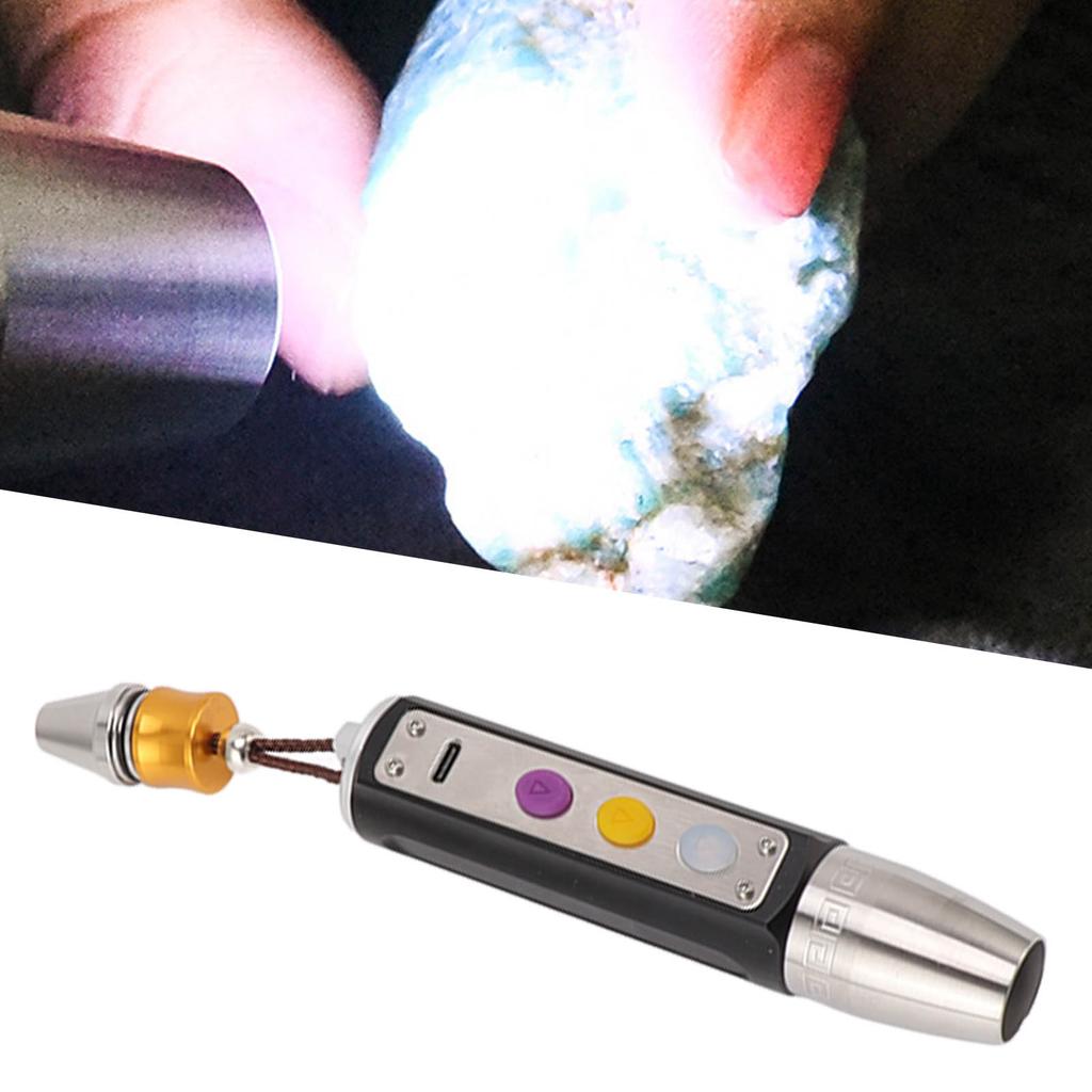 Appraisal Light 3 Light Source Stepless Dimming LED Identification Flashlight for Jewelry