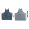 Cotton Jean Apron Denims Material Pinafore for Kitchen Cooking and Painting Unisex Design with Adjustable Straps
