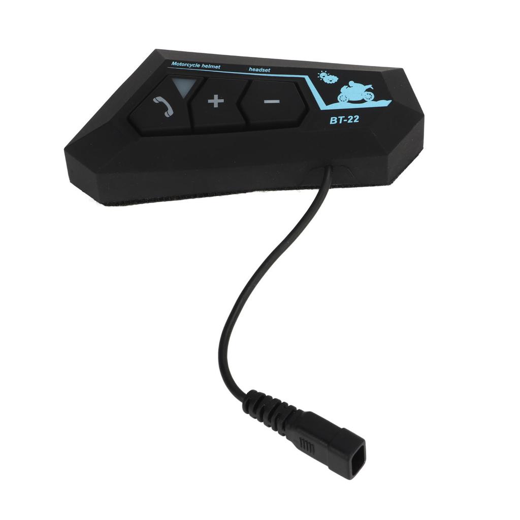 Casco Moto Auricolare Bluetooth Cancellazione del Rumore Suono Stereo Comunicazione Vivavoce Auricolare Moto Outdoor