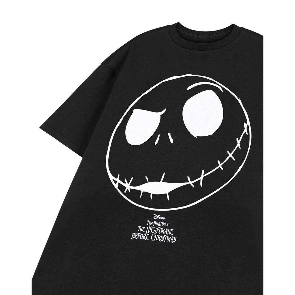 The Nightmare Before Christmas Unisex Adult Jack Skellington Cotton Short-Sleeved T-Shirt