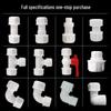 Ruicheng White Polypropylene Water-saving Irrigation Quick Connect Fittings
