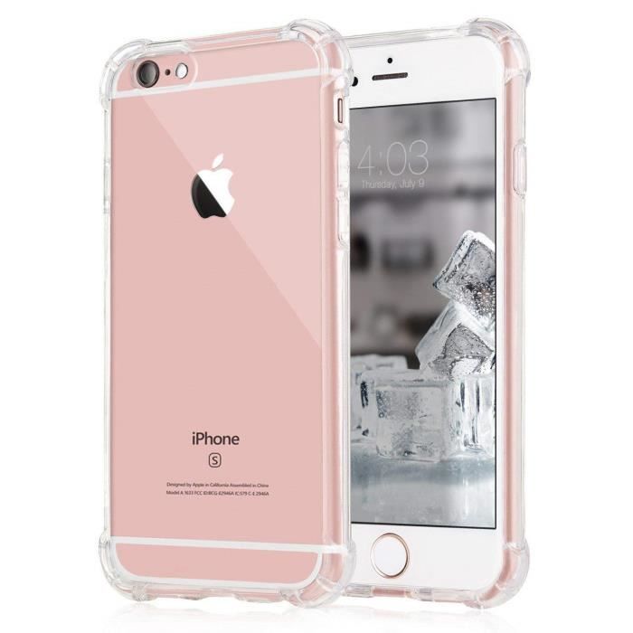 Case - INECK - iPhone 6/6s - Transparent Silicone - Shockproof Protection - Flexibility