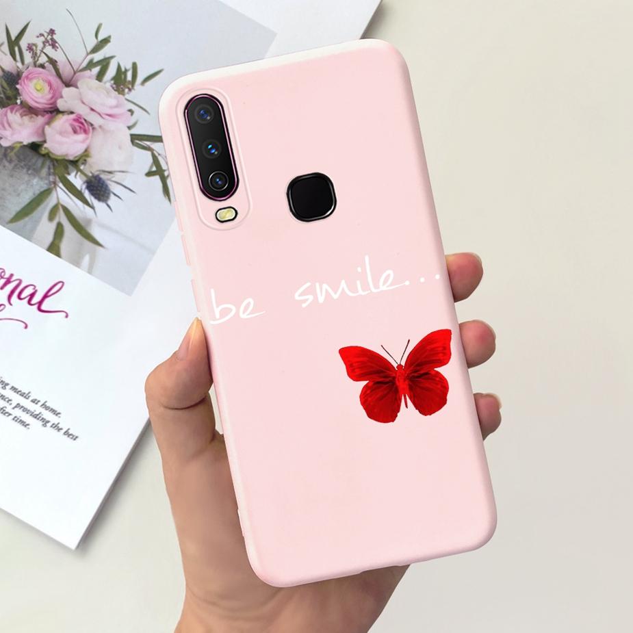 For Vivo Y12 Case Vivo Y15 Y17 1902 1904 Cute Fashion Cartoon Cover Soft Silicone Phone Case For Vivo Y15 Y 12 17 VivoY12 Fundas