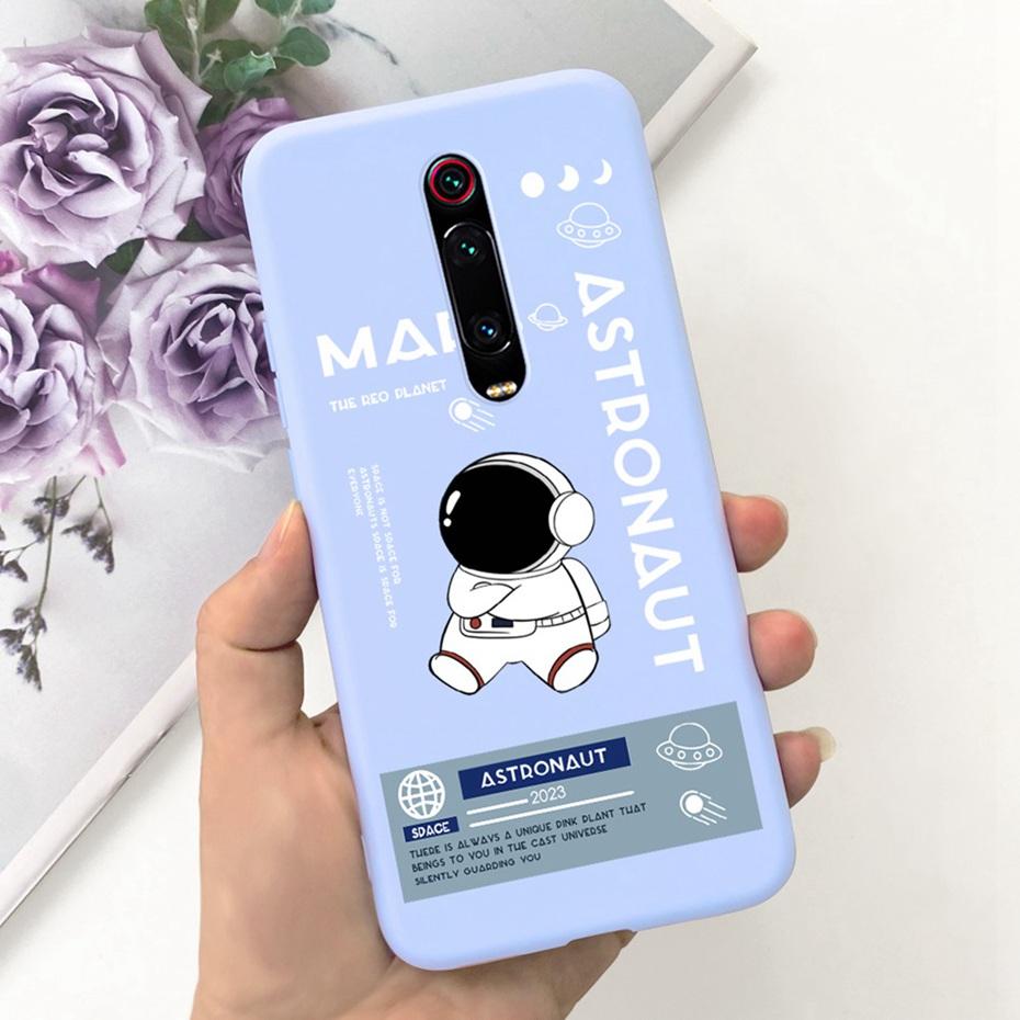 Kreslený obal pro Xiaomi Mi 9T Pro Mi9T Roztomilý barevný měkký silikonový zadní kryt pro Xiaomi Mi 9T 9 T 9TPro Pouzdra na telefon