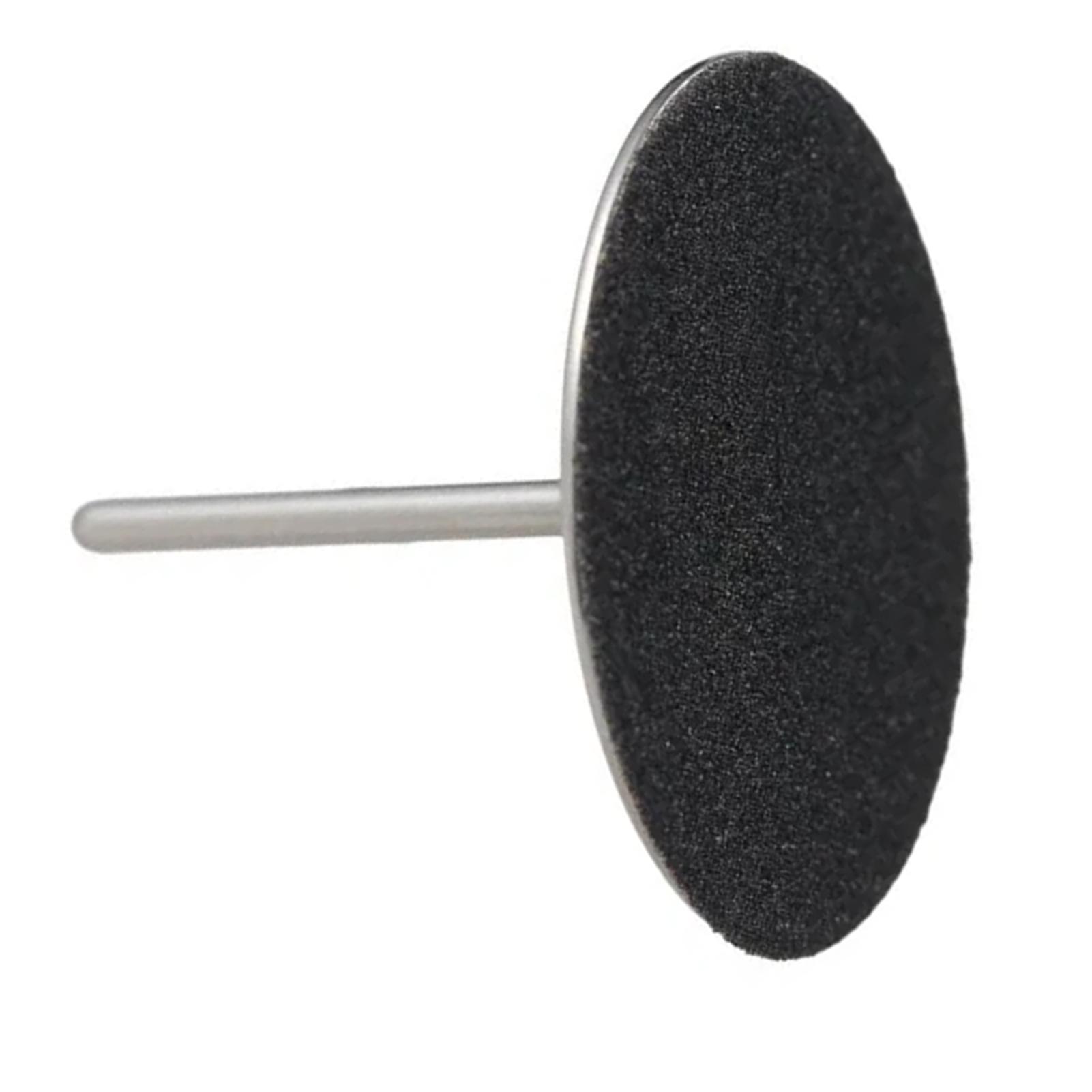 

50 шт. Сменные наждачные диски для электрической пилки для ног, средство для удаления мозолей с осью-колесом, инструмент для педикюра для мужчин и женщин, для удаления омертвевшей кожи