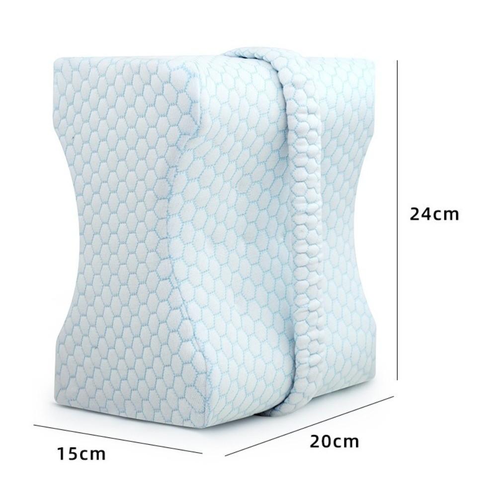 Memory Foam Knee Pillow for Side Sleepers Spine Aligning Blood Circulation Hip Pillow Orthopedic Ergonomic Side Sleeper Pillow